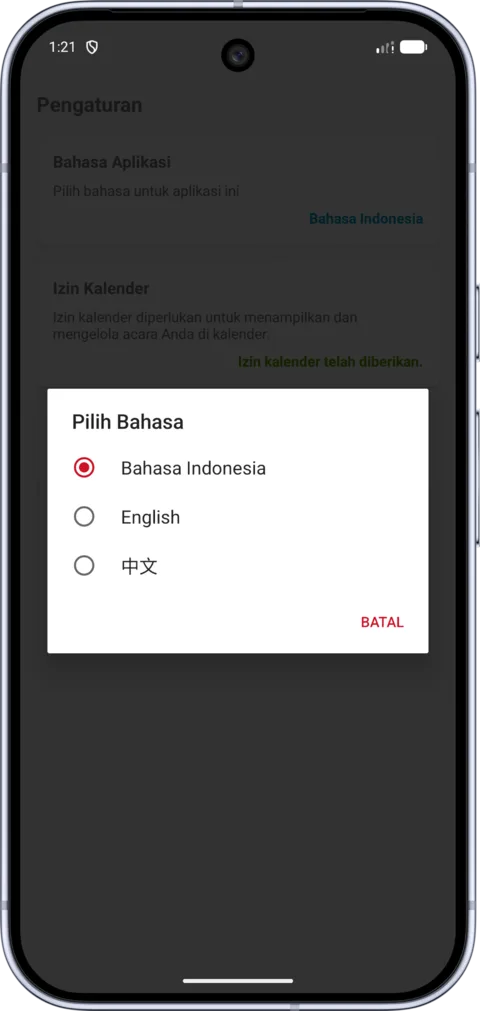 Indonesia Calendar on Android, screenshot 8